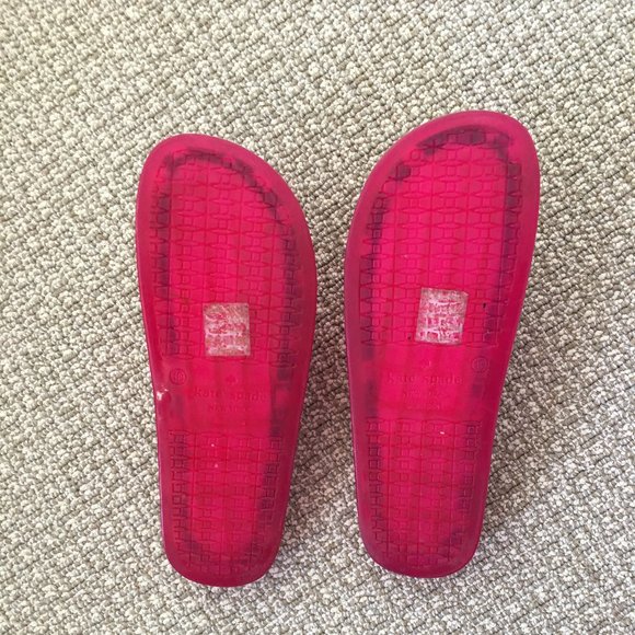 Kate Spade PVC Slides Sandals - NWOT - Picture 5 of 5